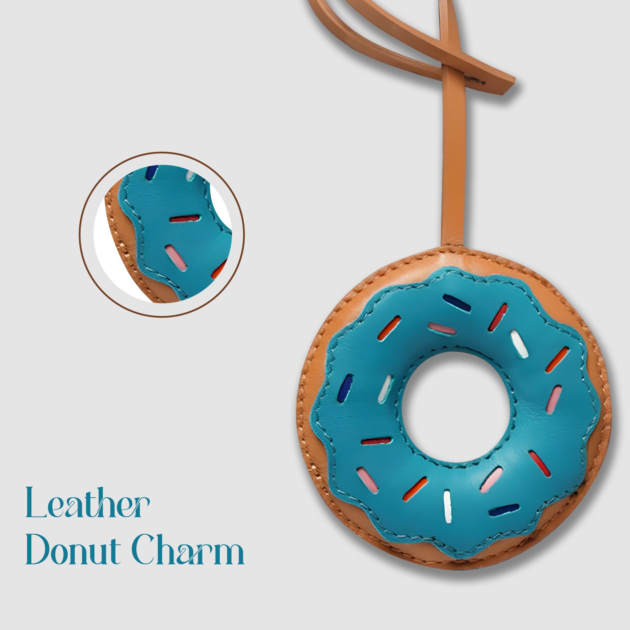 DONUT BAG CHARM