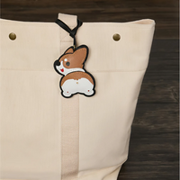 HAPPY CORGI BAG CHARM