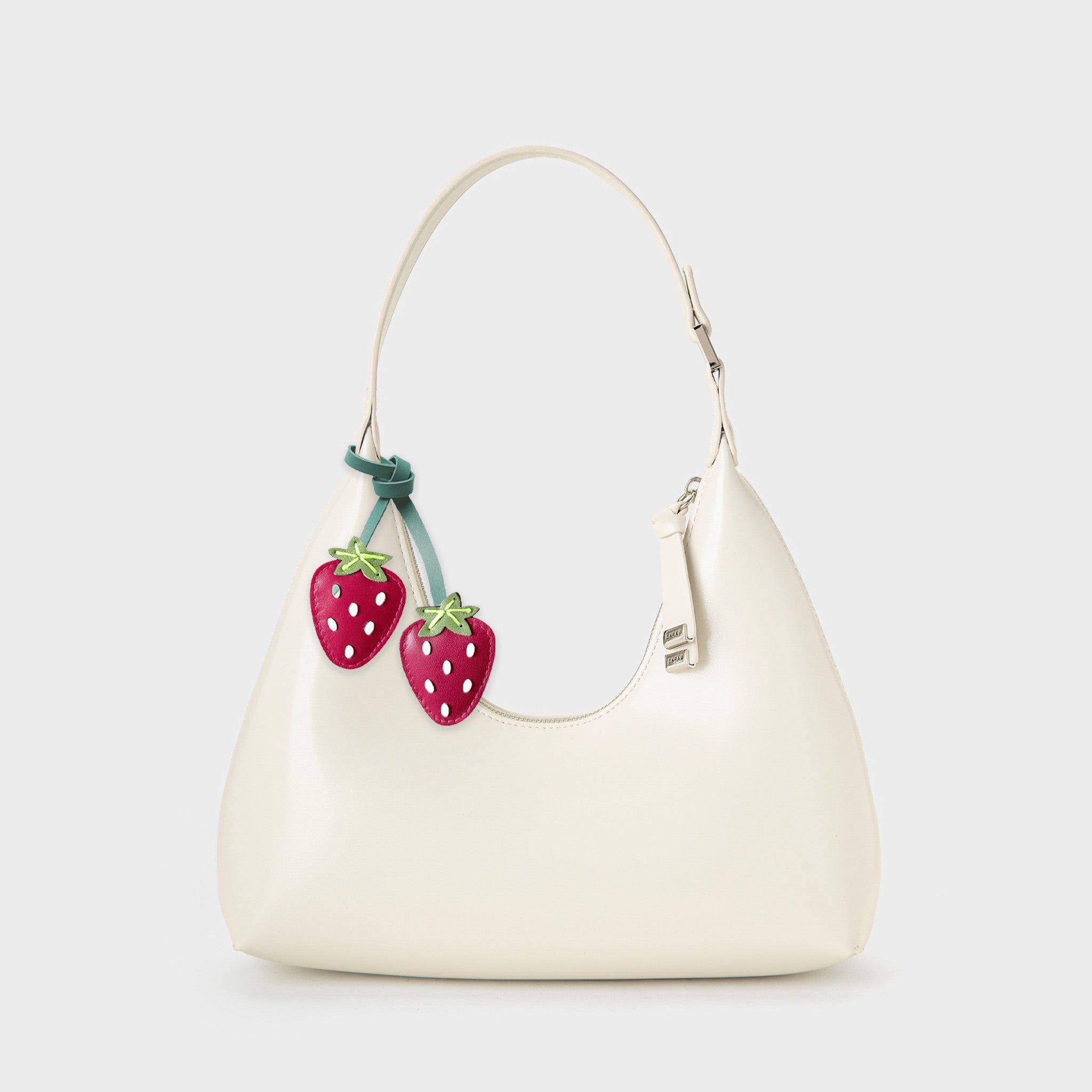 TWIN STRAWBERRY BAG CHARM