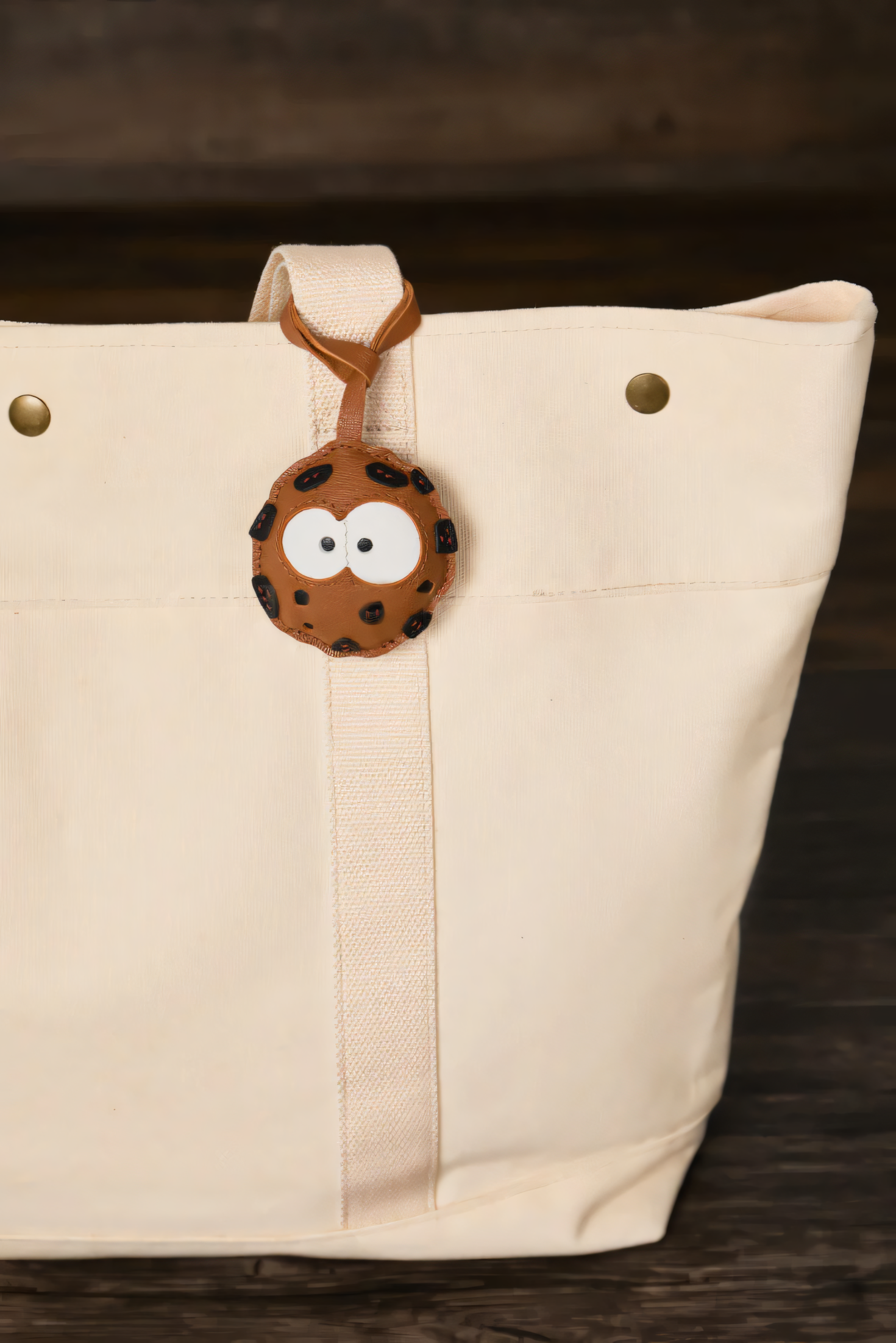 CHOCOLATE COOKIE BAG CHARM
