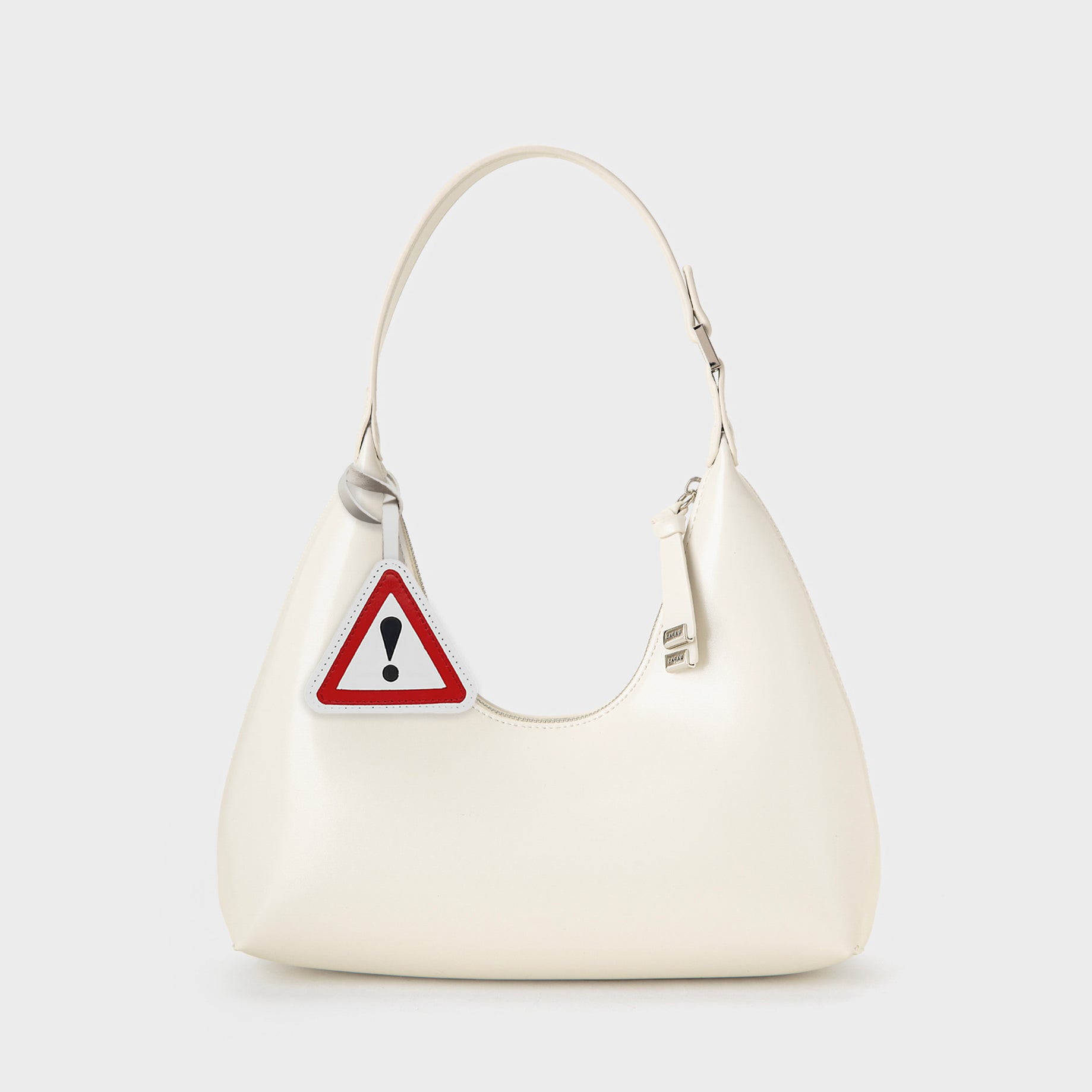 CAUTION BAG CHARM