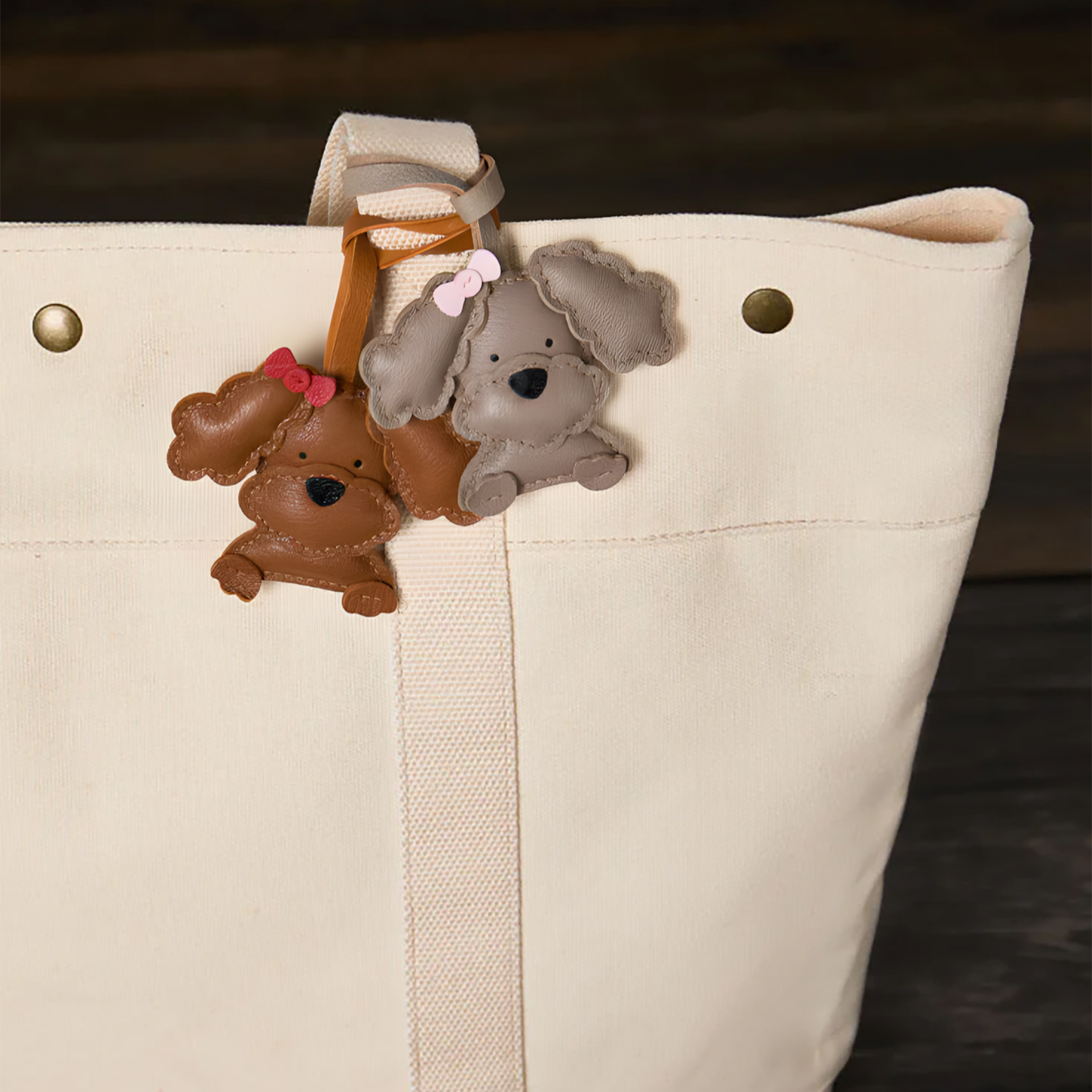 POODLE PUPPY BAG CHARM