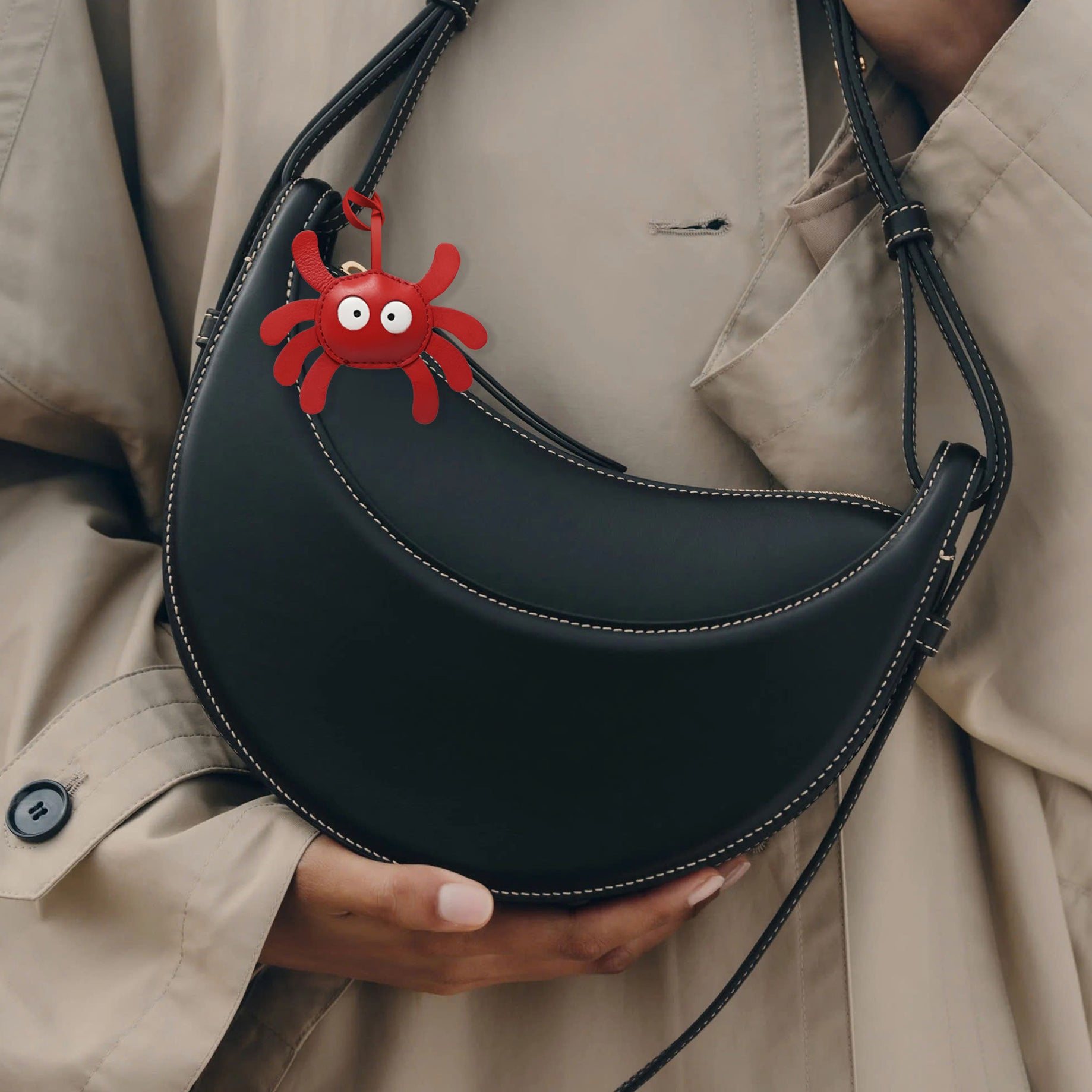 SPIDER BAG CHARM