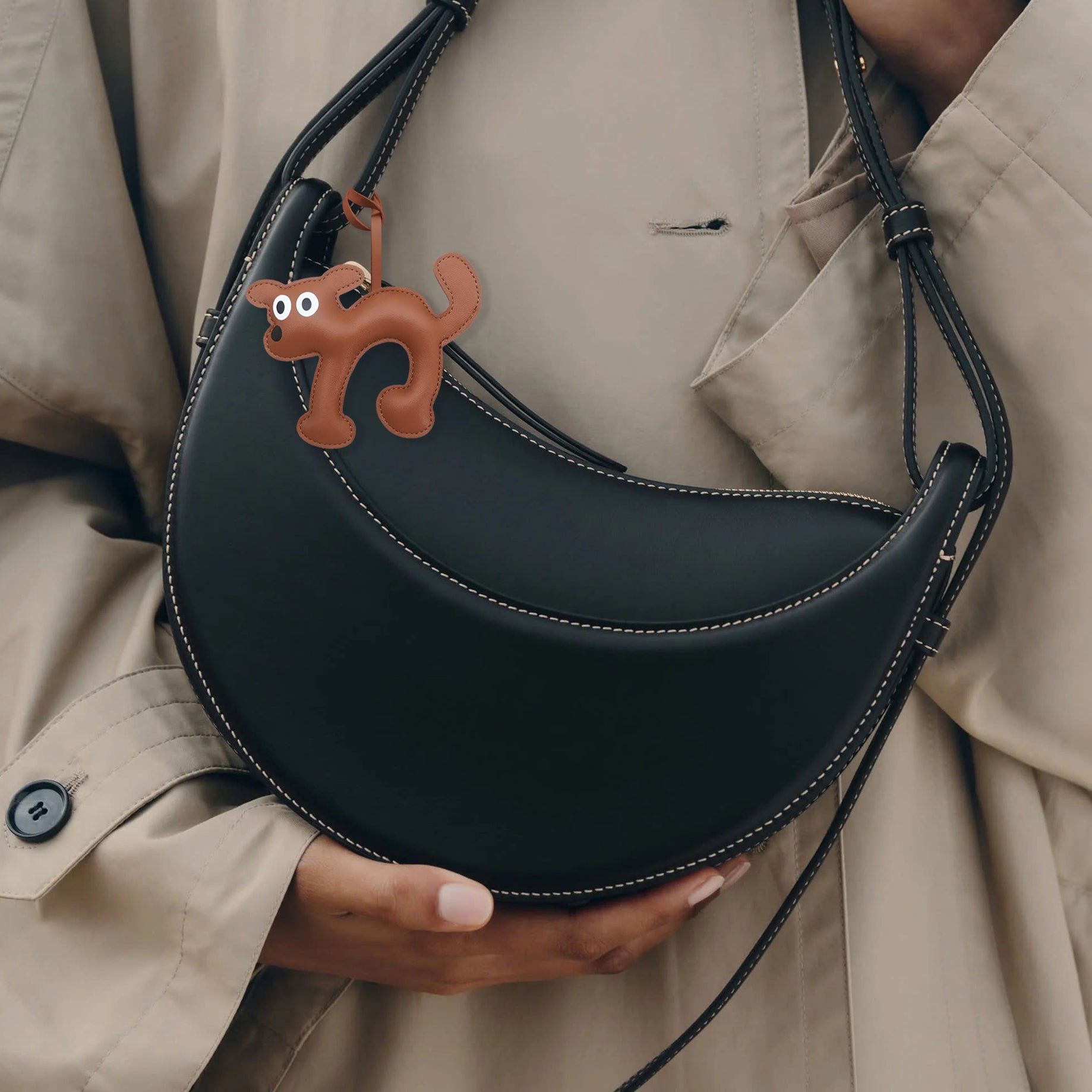 CUTE PUPPY BAG CHARM