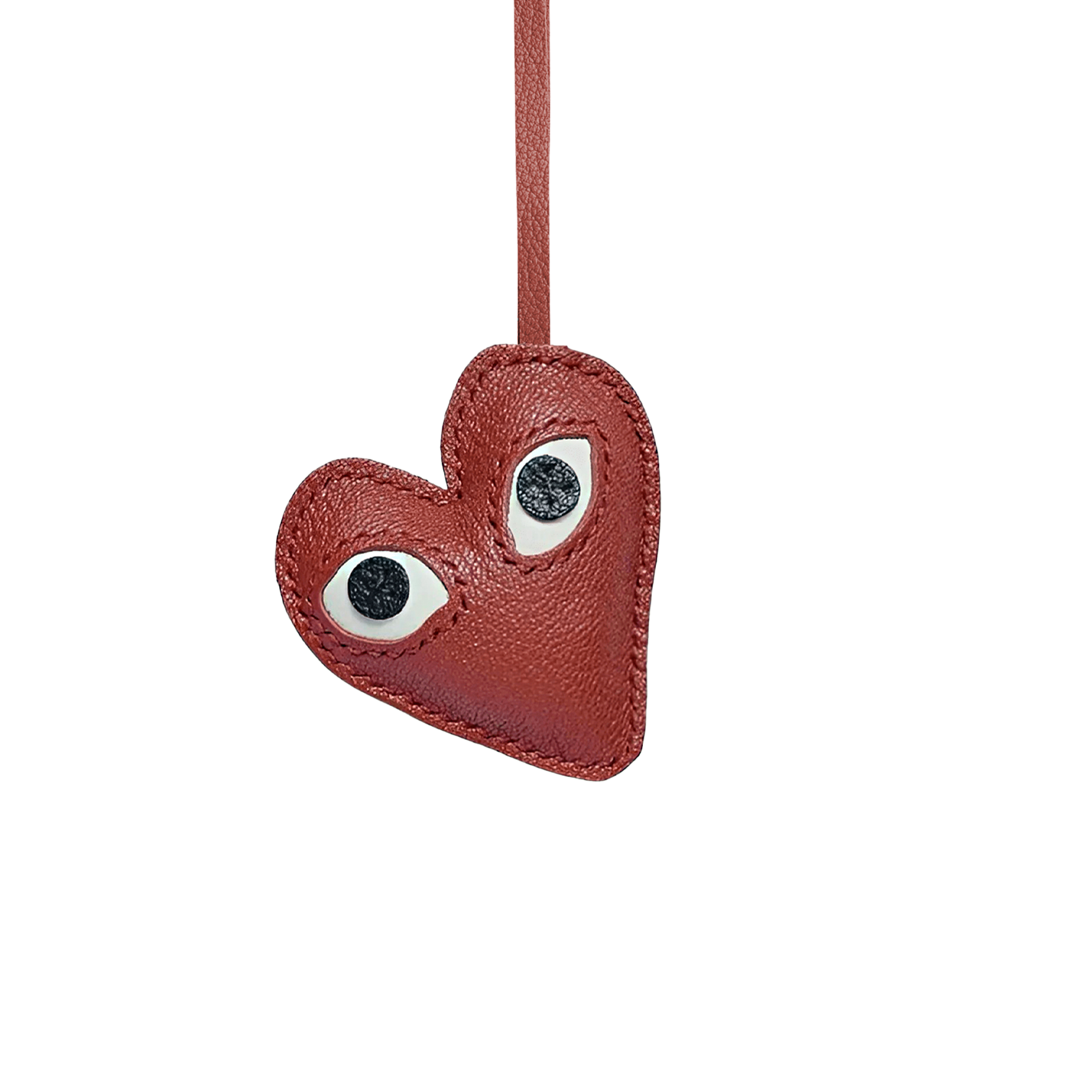 WINK HEART BAG CHARM
