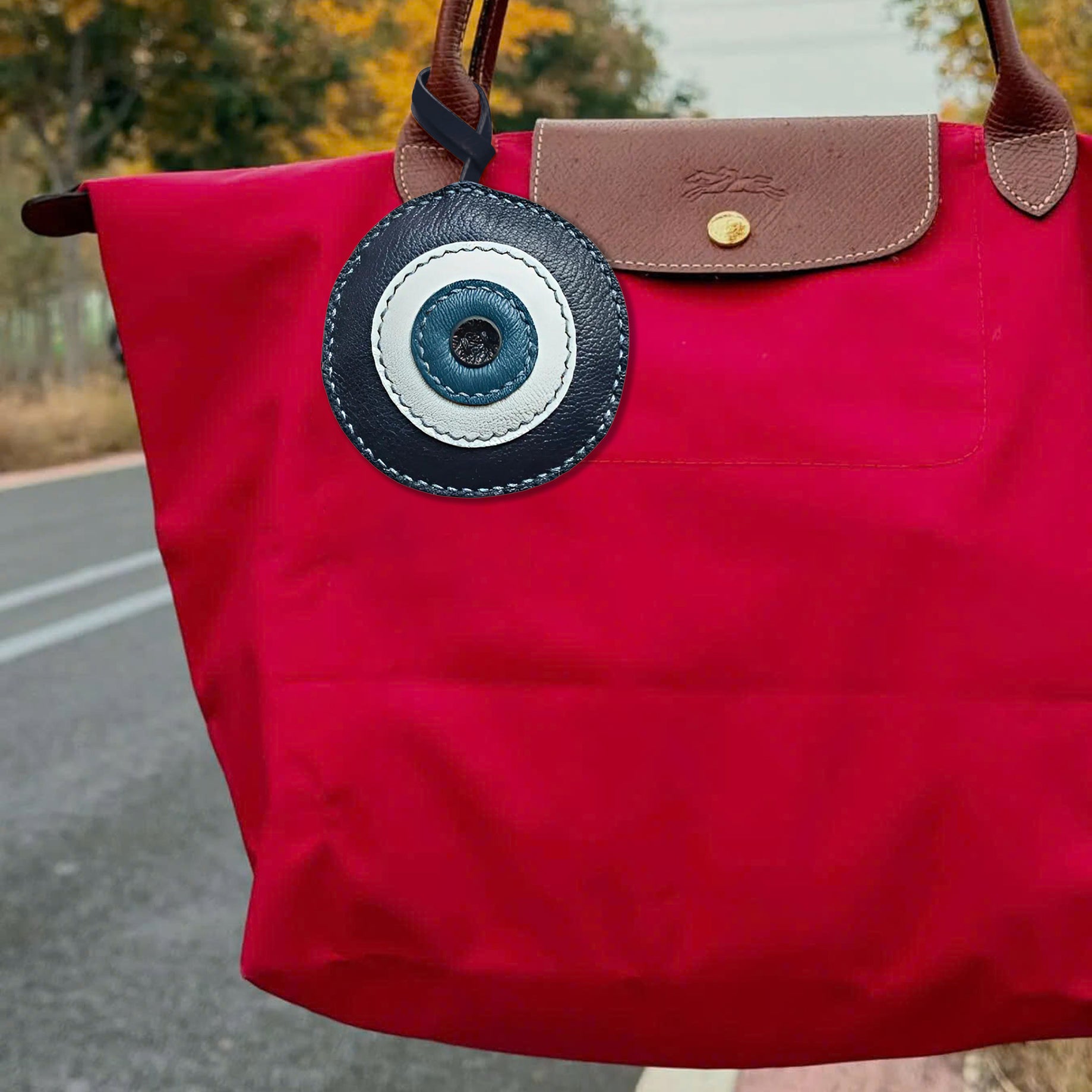 EVIL EYE BAG CHARM