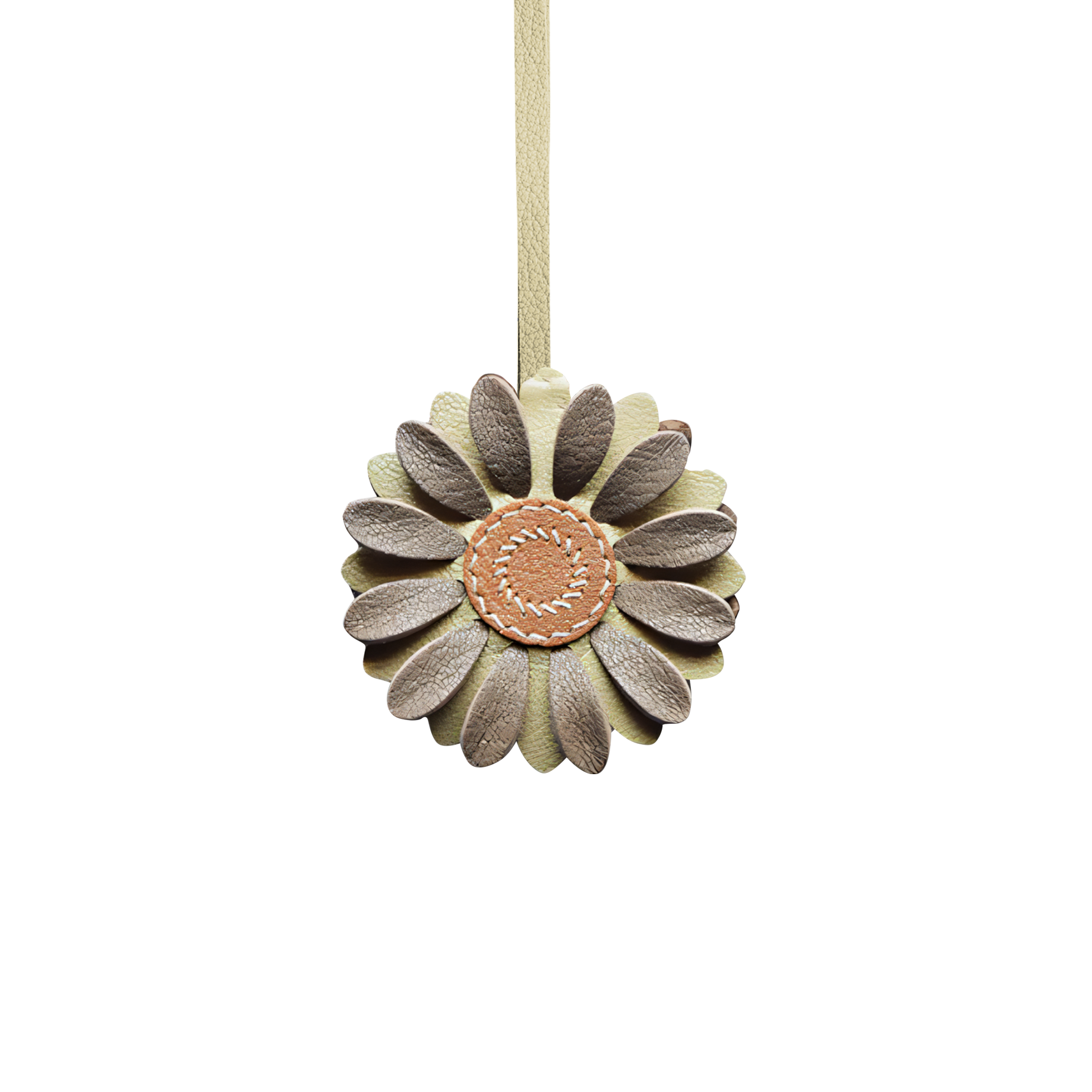 ELEGANT SUNFLOWER BAG CHARM