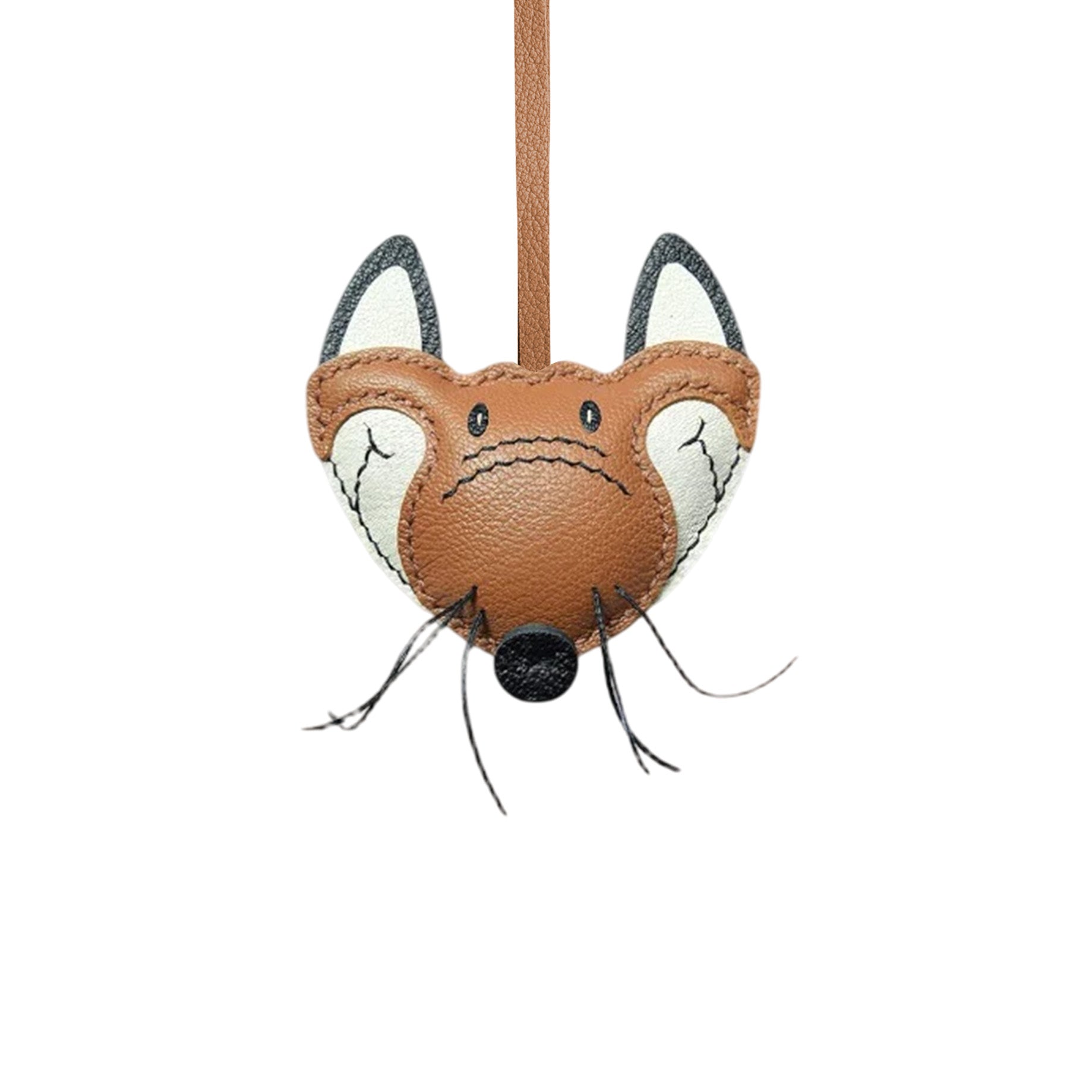 FOX HEAD BAG CHARM