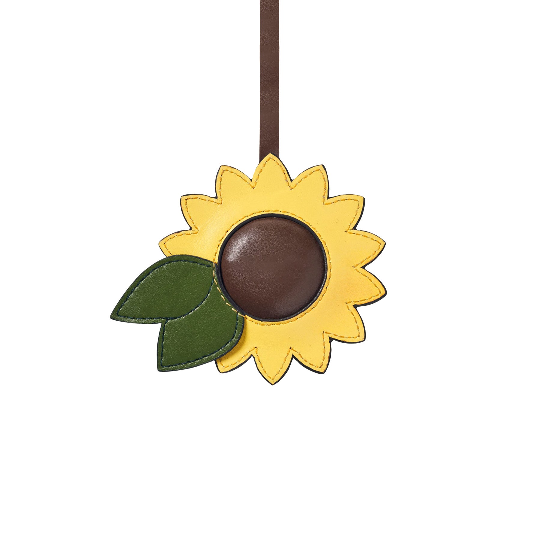 SUNNY SUNFLOWER BAG CHARM