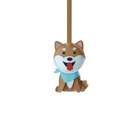 SMILING SHIBA BAG CHARM