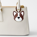 CORGI FACE BAG CHARM