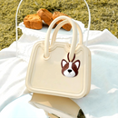 CORGI FACE BAG CHARM