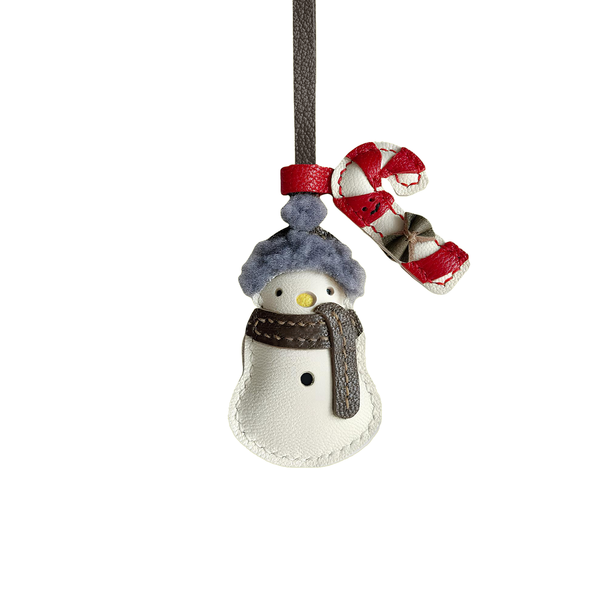 SNOWMAN BAG CHARM