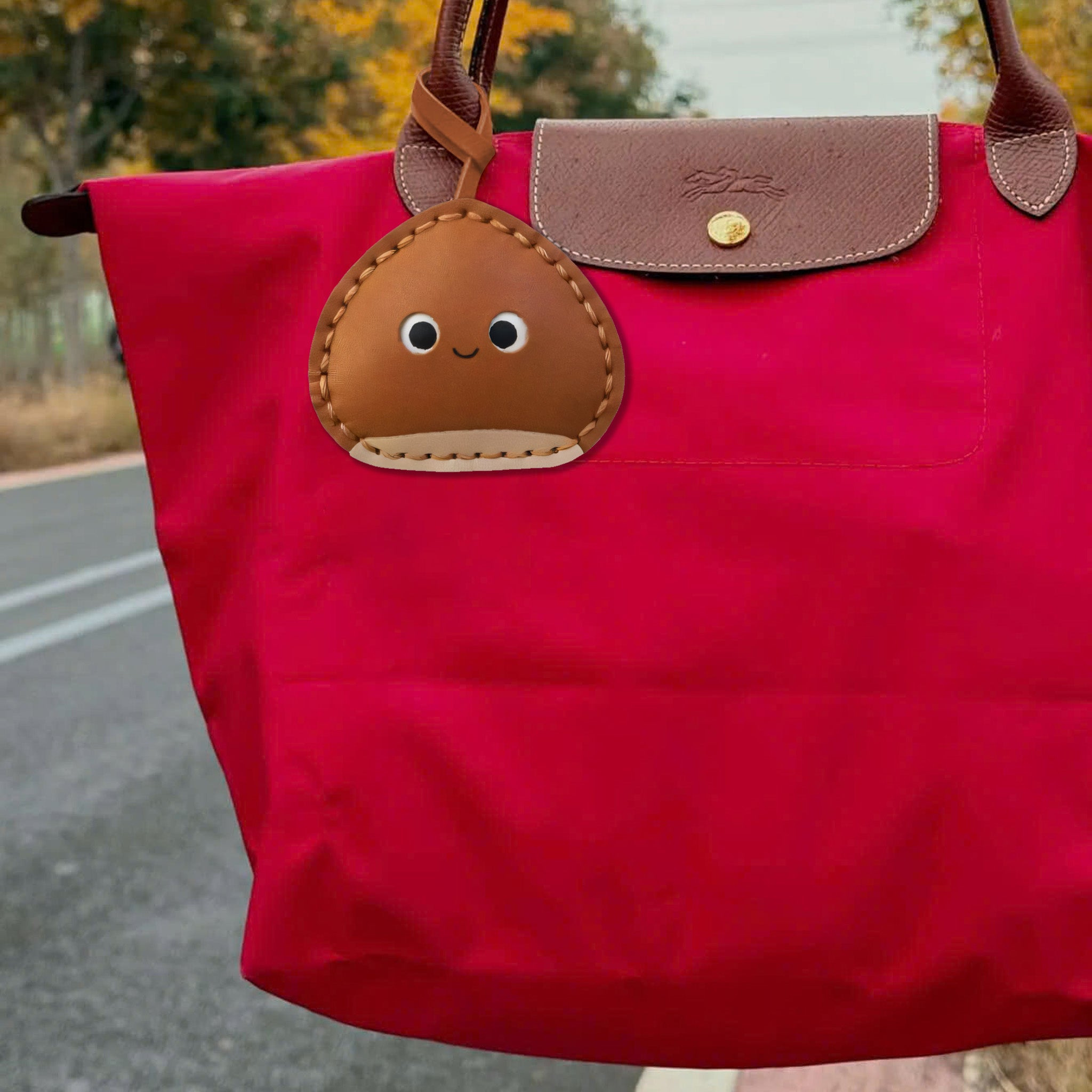CHESTNUT BAG CHARM