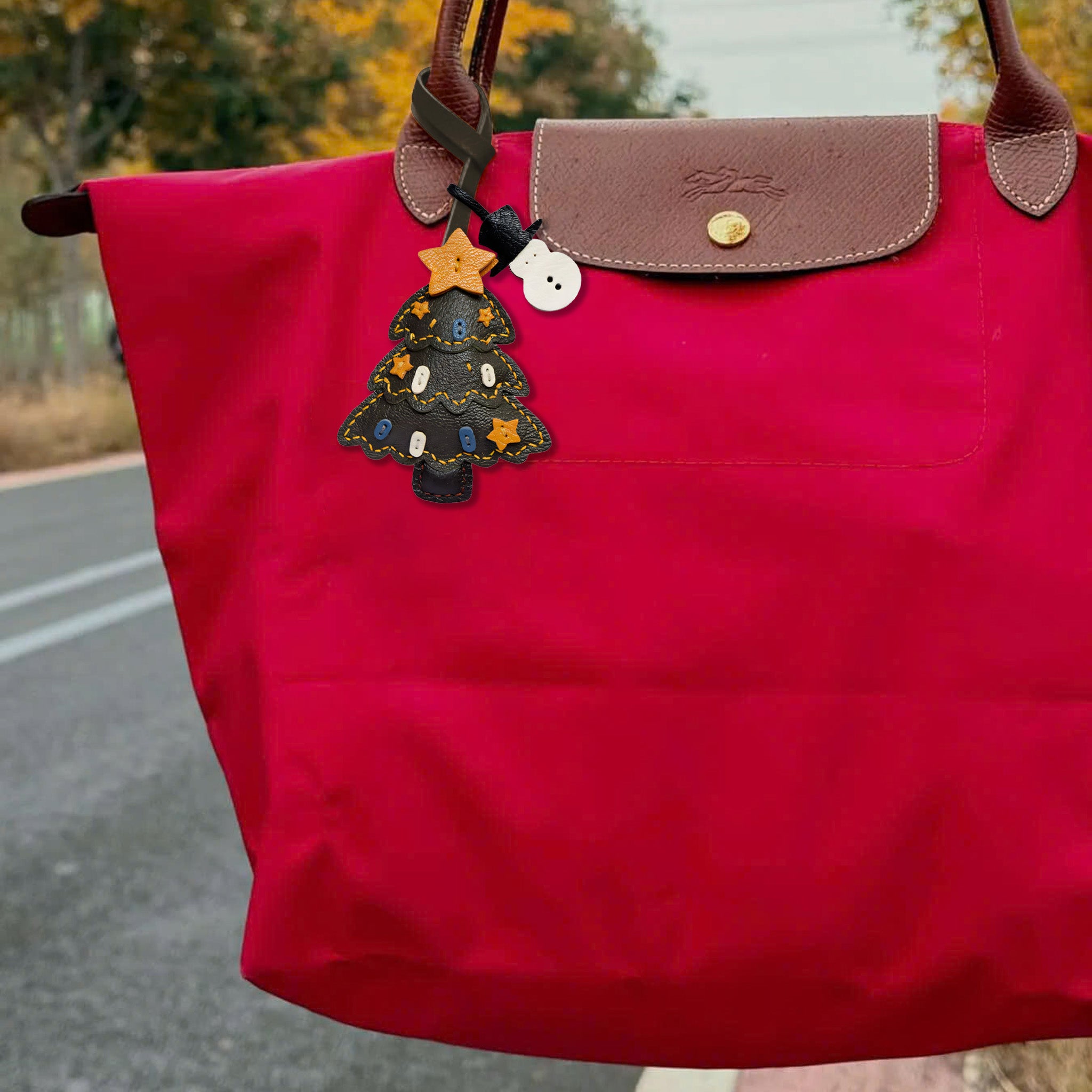 CHRISTMAS TREE BAG CHARM