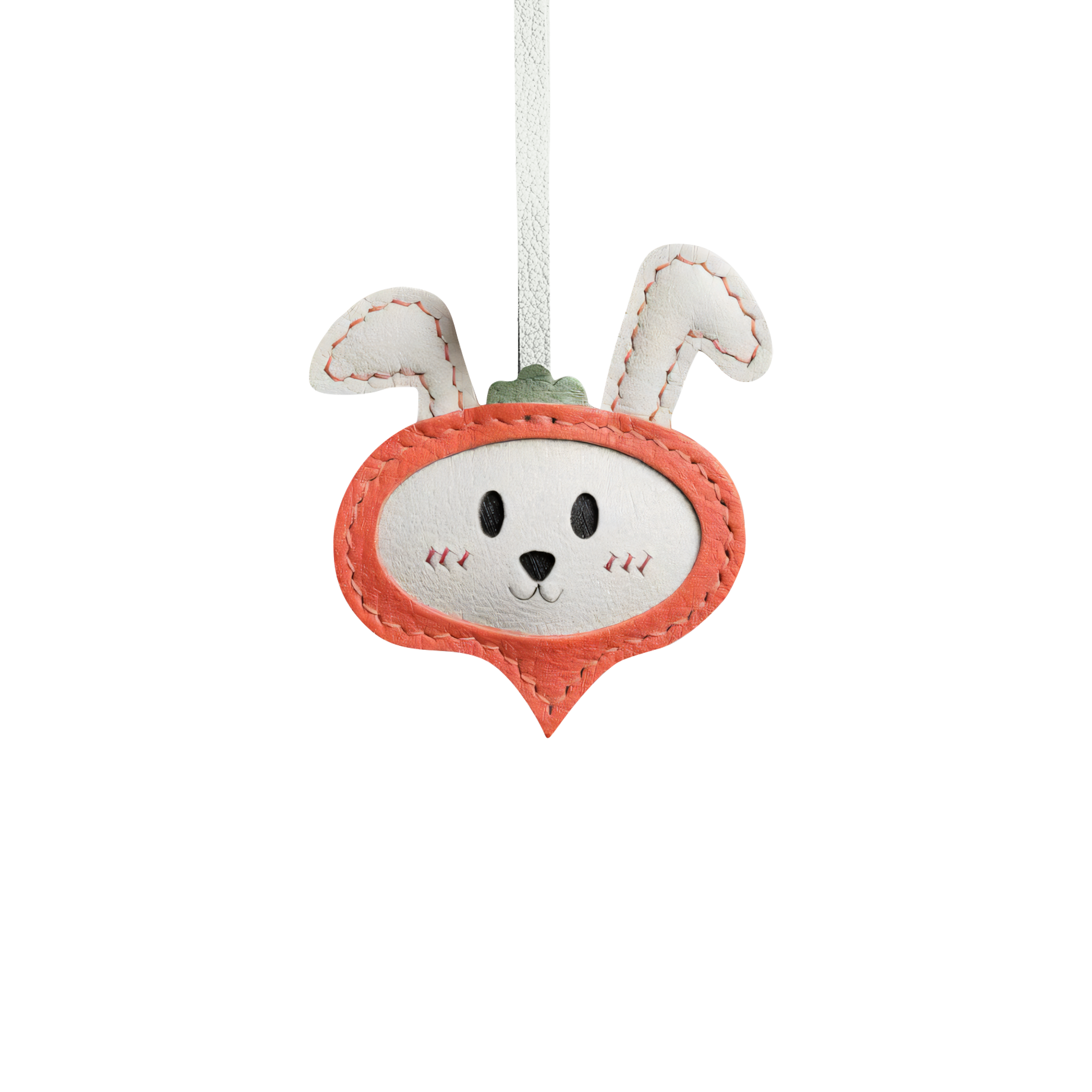 BUNNY CARROT BAG CHARM