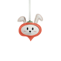 BUNNY CARROT BAG CHARM
