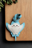 MANTA RAY BAG CHARM