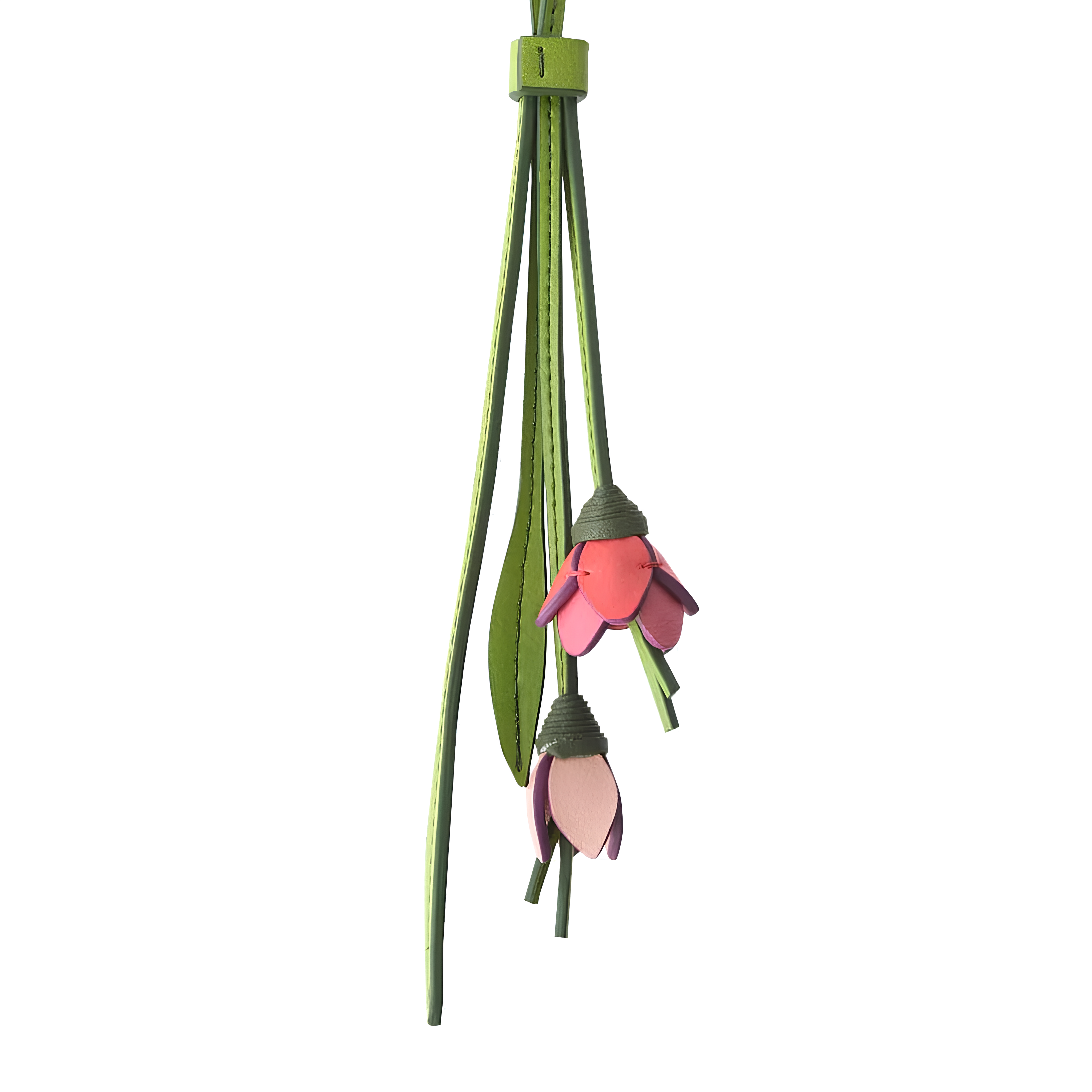 TULIP BAG CHARM - PINK