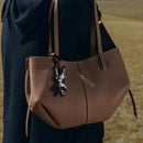 BLACK RABBIT BAG CHARM