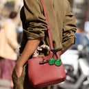 KNOT CHERRY BAG CHARM