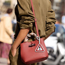 CAUTION BAG CHARM