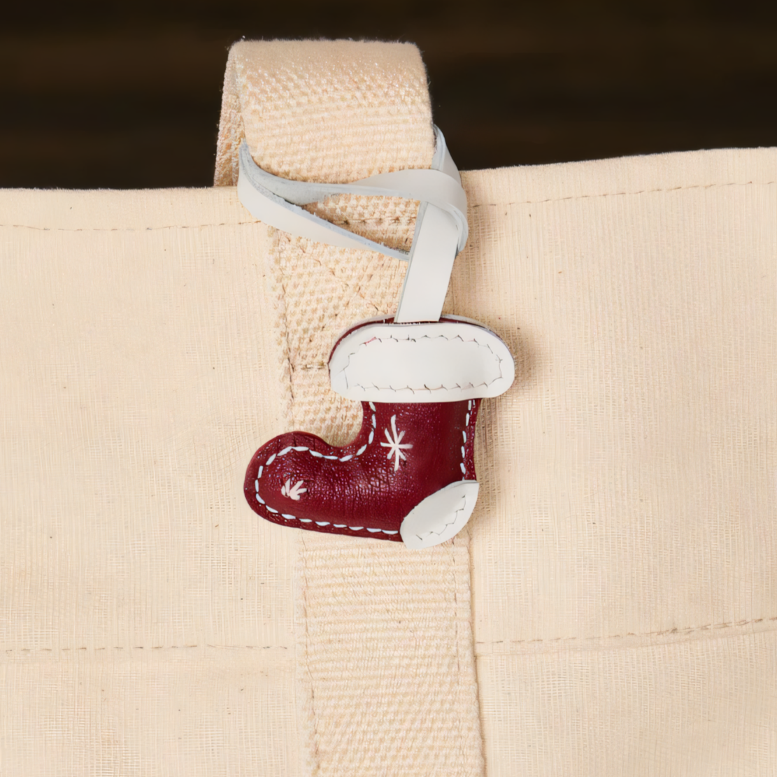 CHRISTMAS SOCK BAG CHARM
