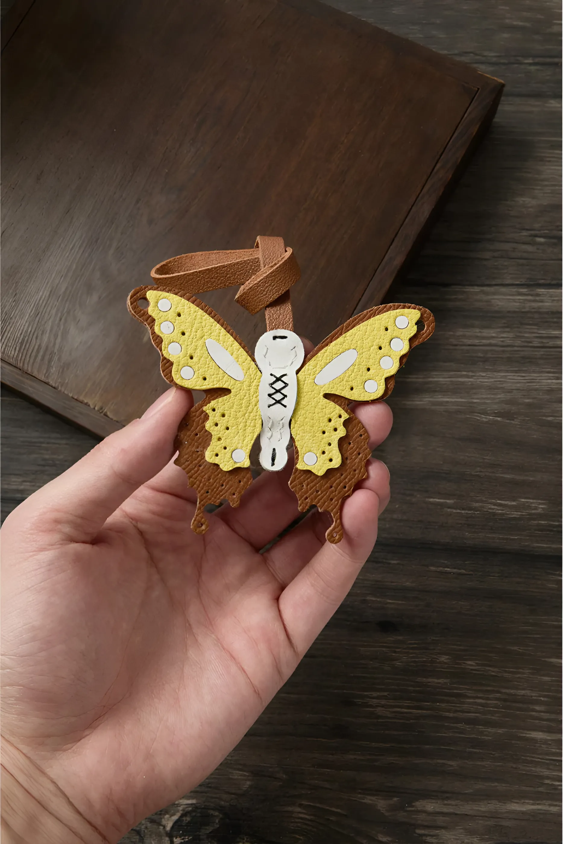 MONARCH BUTTERFLY BAG CHARM