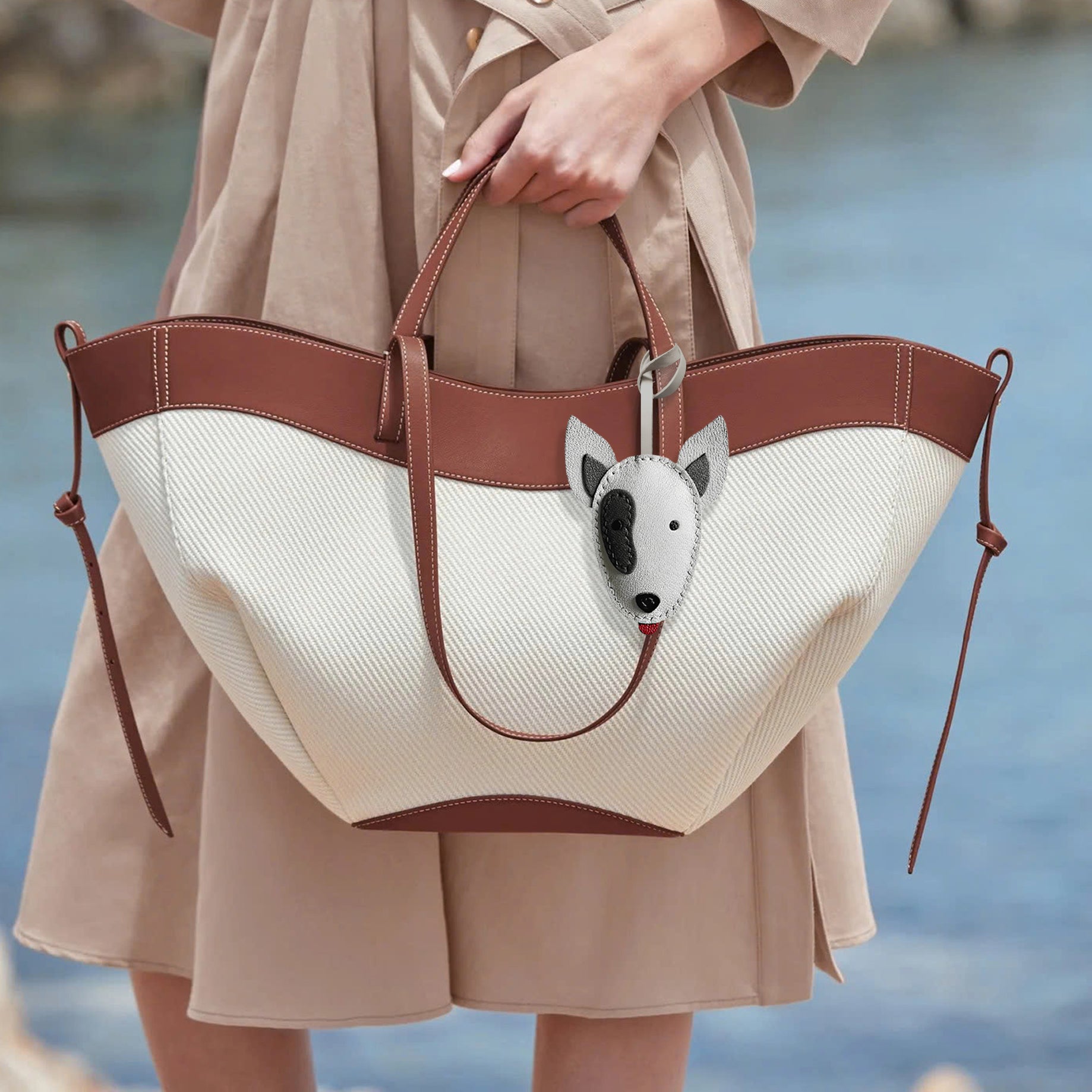 BULL TERRIER BAG CHARM