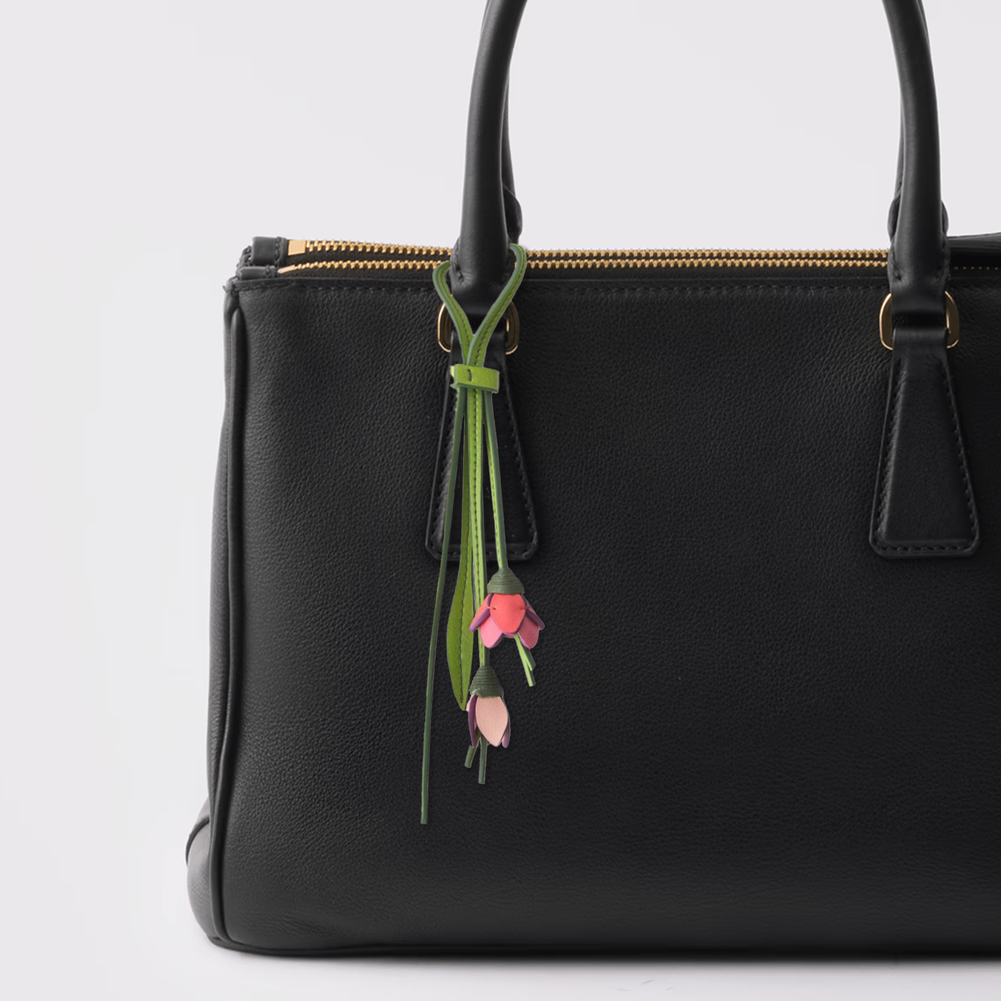 TULIP BAG CHARM - PINK