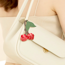 KNOT CHERRY BAG CHARM