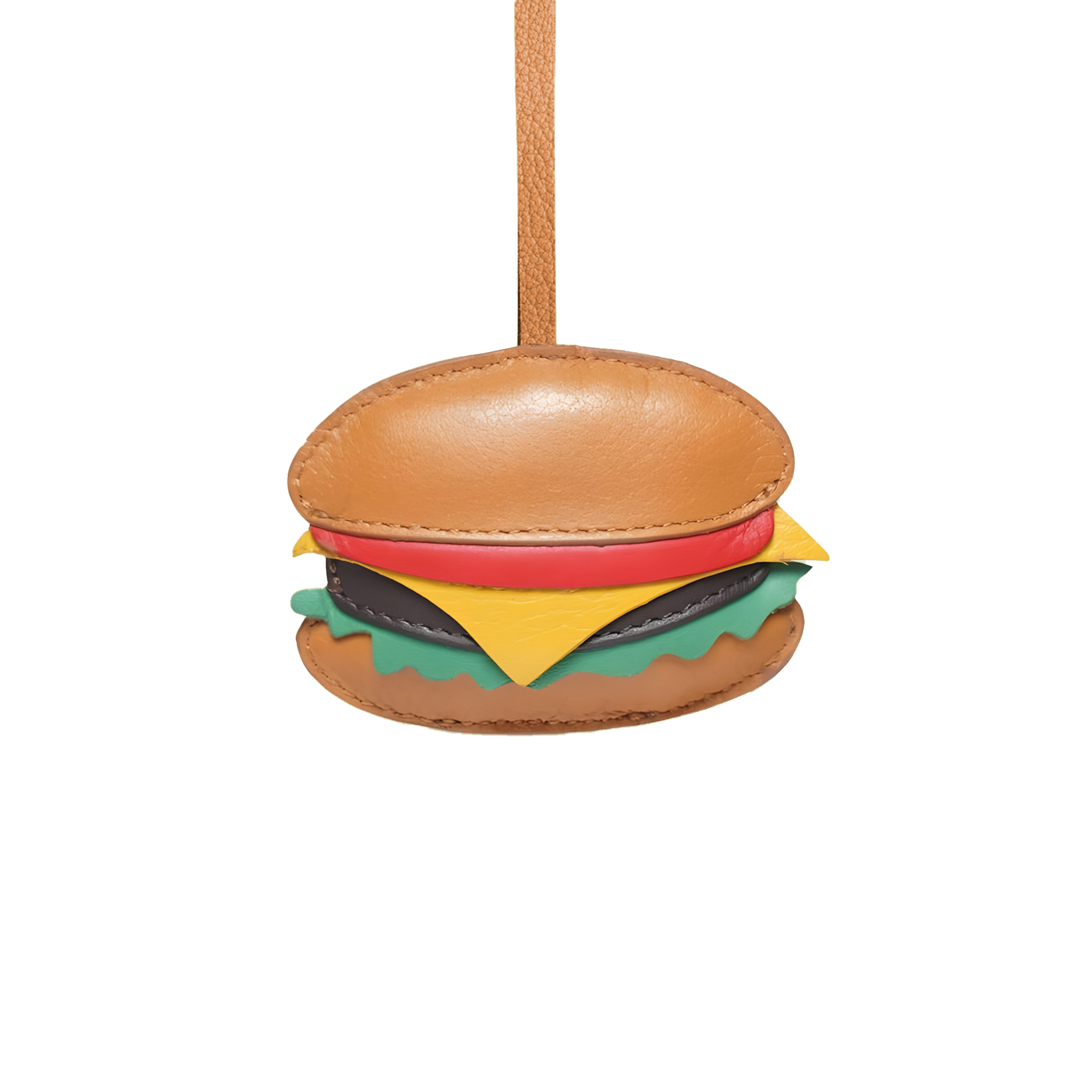 HAMBURGER BAG CHARM