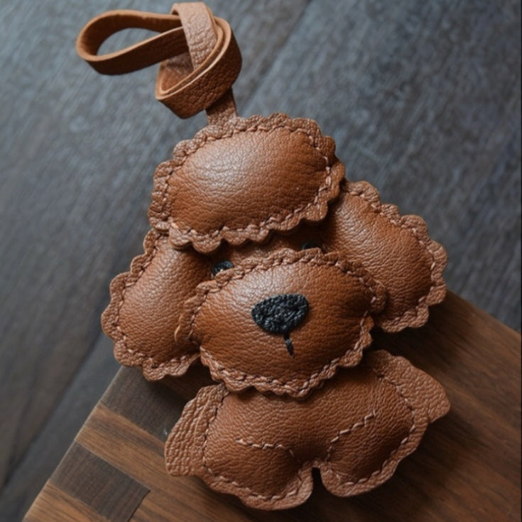 POODLE TEDDY BAG CHARM