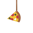 PIZZA BAG CHARM