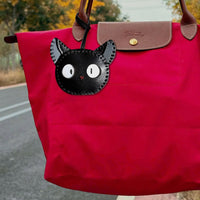 BLACK CAT BAG CHARM