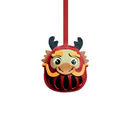 RED DRAGON BAG CHARM