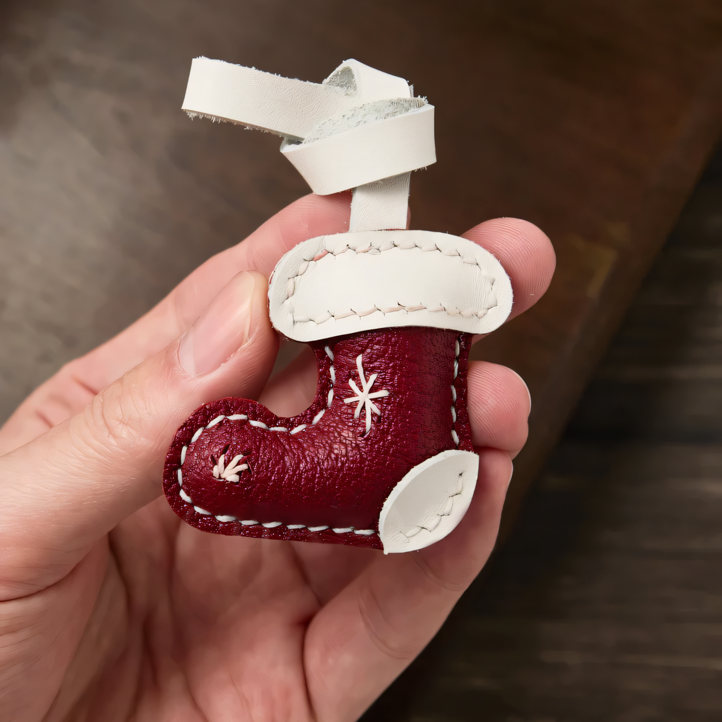 CHRISTMAS SOCK BAG CHARM
