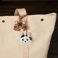 TABBY CAT BAG CHARM
