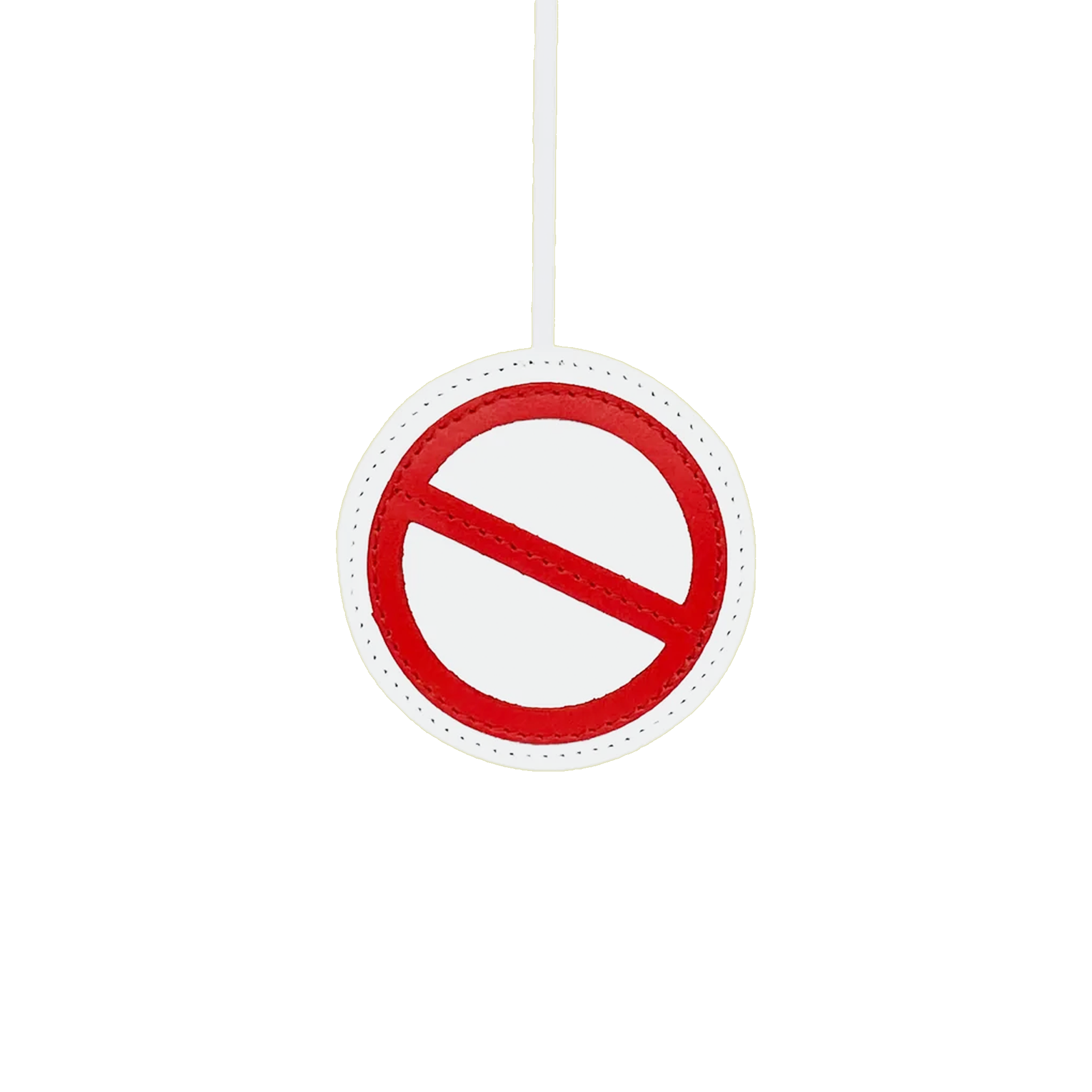 NO ENTRY BAG CHARM