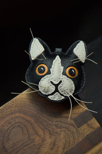 BLACK CAT BAG CHARM