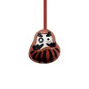 DARUMA BAG CHARM