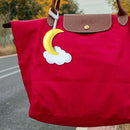 CLOUD AND MOON BAG CHARM