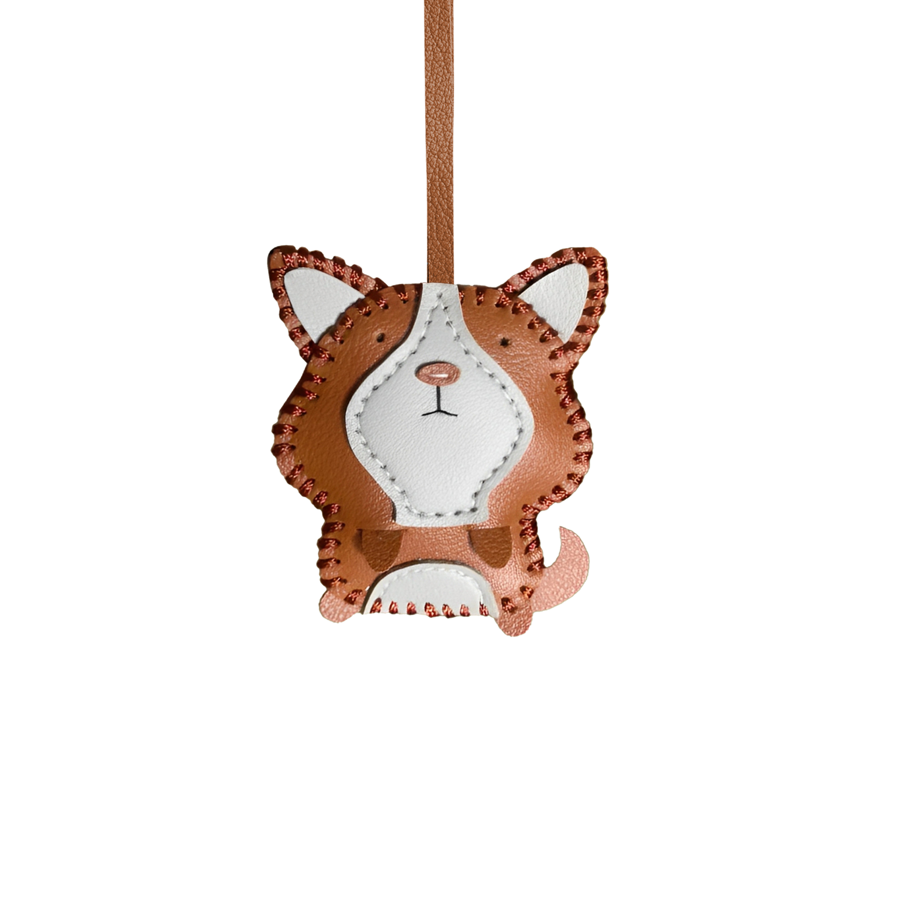 WIGGLY CORGI BAG CHARM