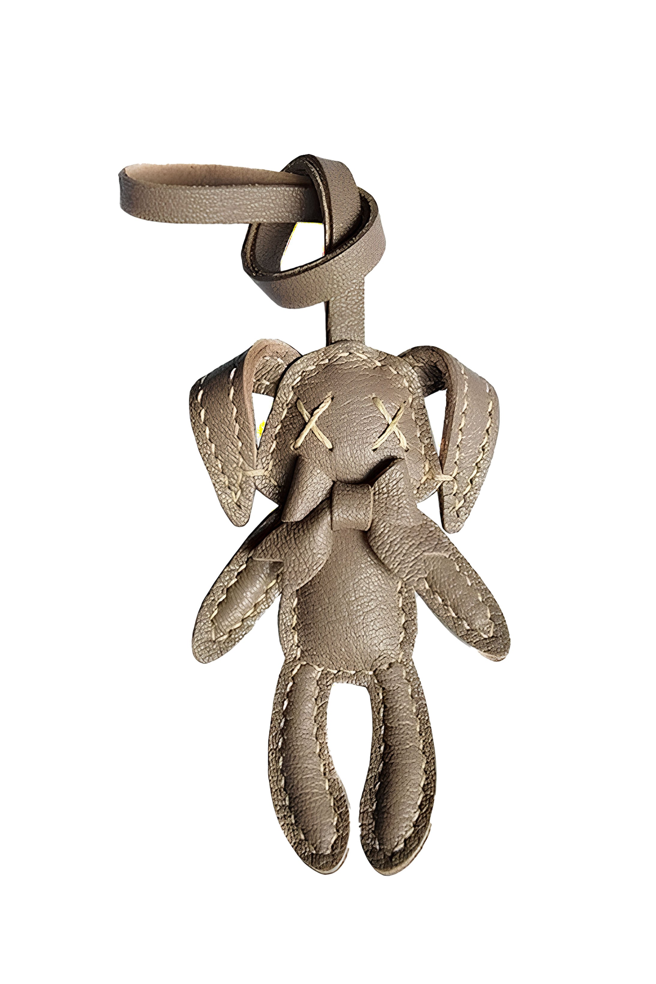 STITCHED BUNNY BAG CHARM