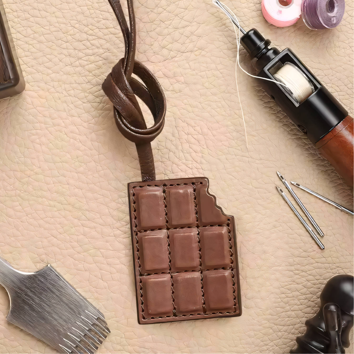 CHOCOLATE BAG CHARM