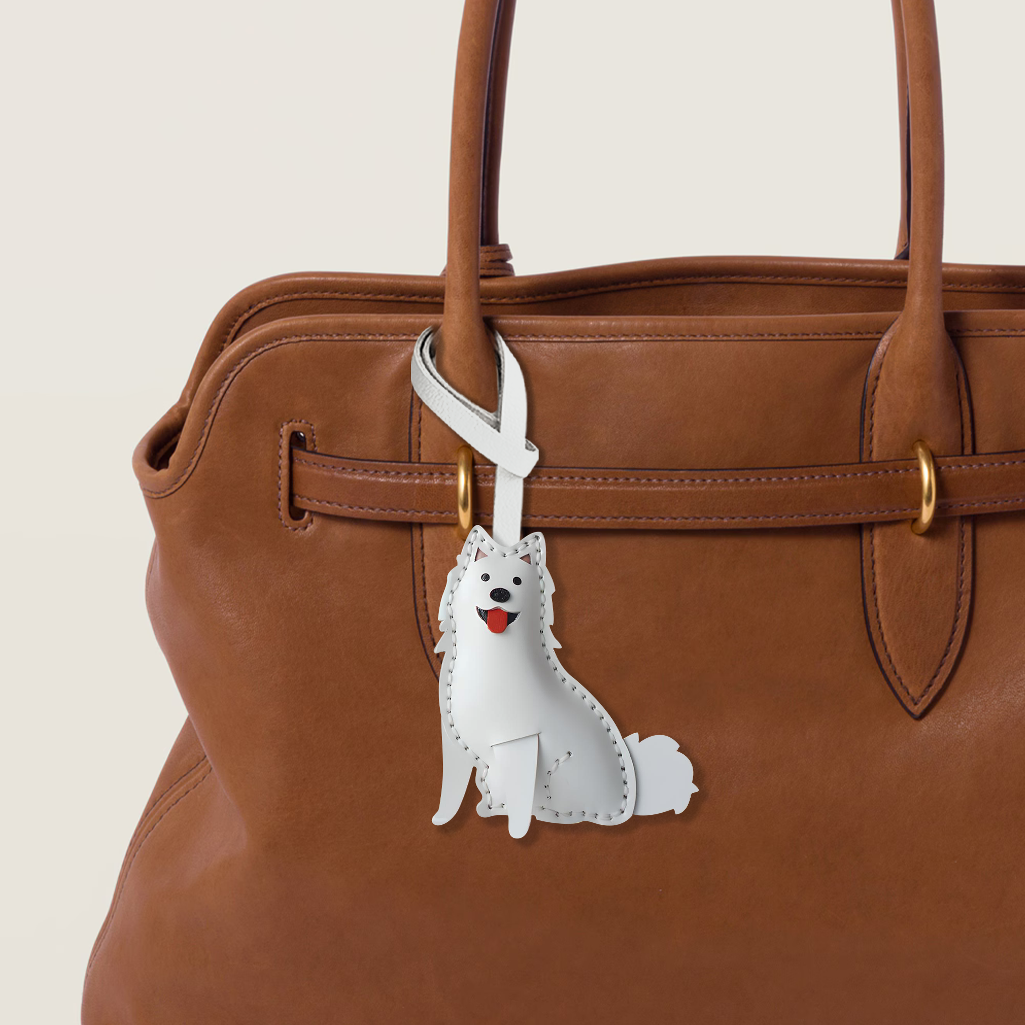 SAMOYED BAG CHARM