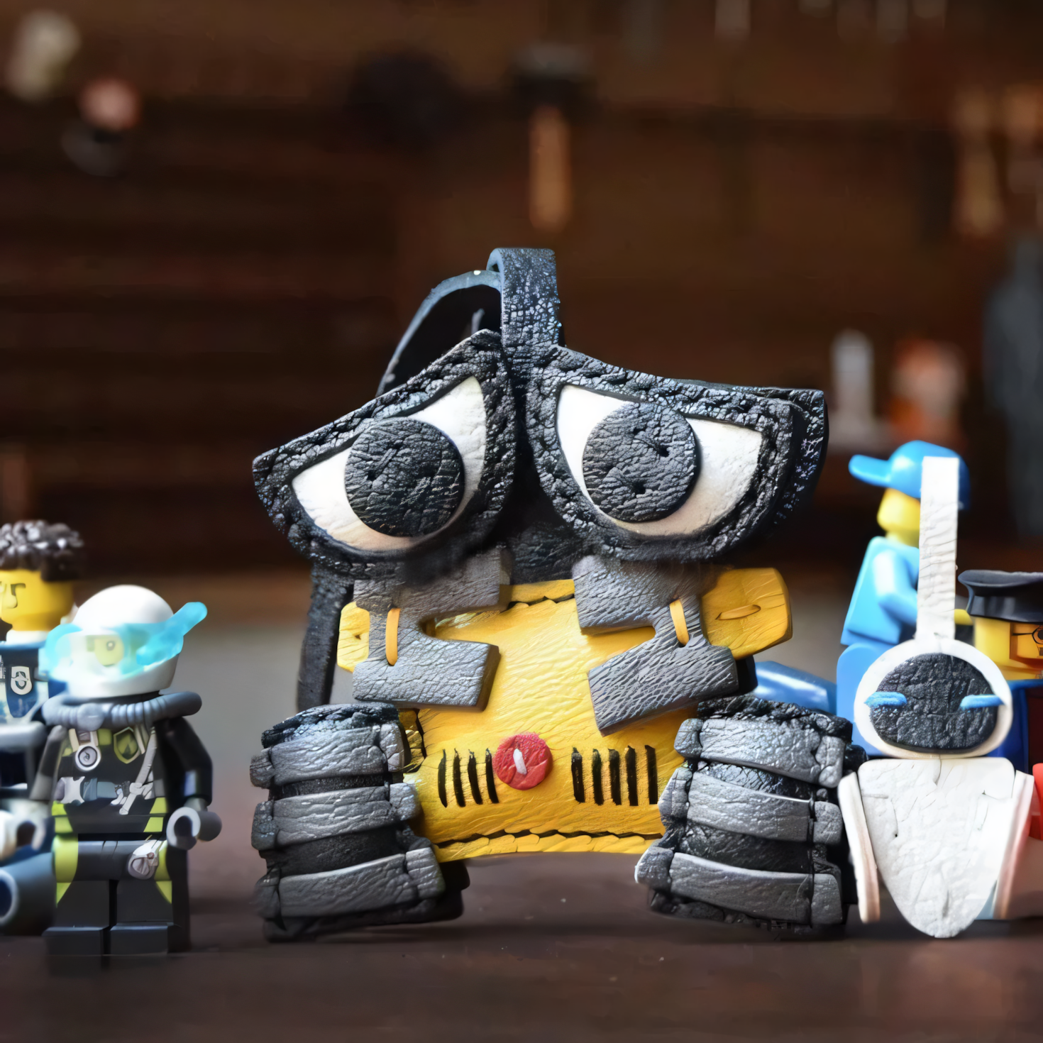 ROBOT BAG CHARM