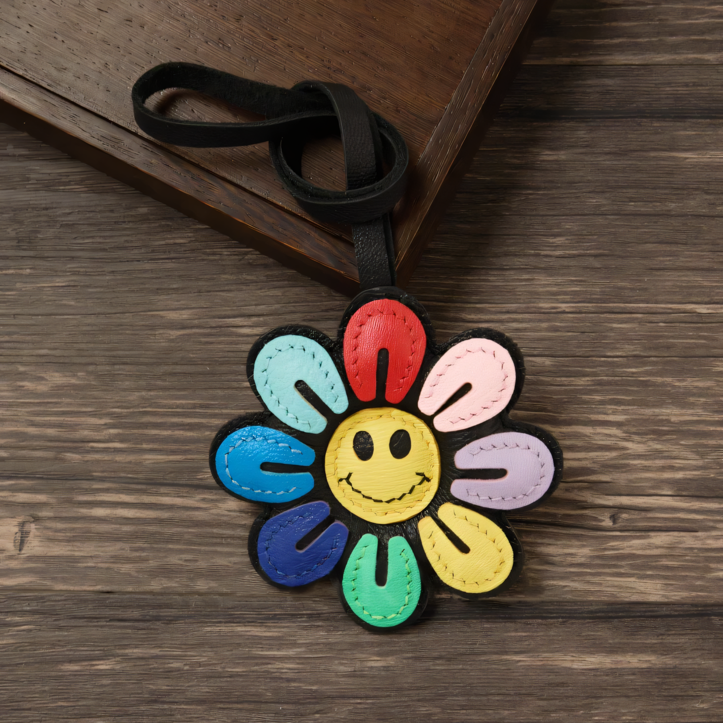 SMILE FLOWER BAG CHARM
