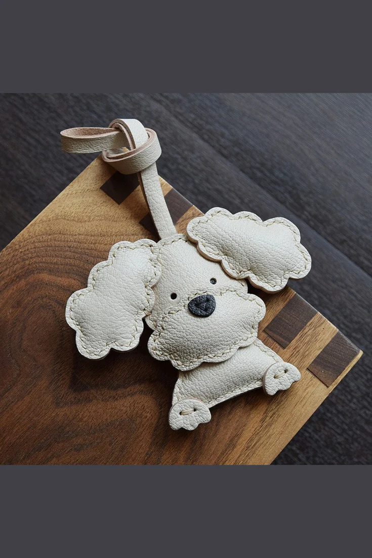 POODLE PUPPY BAG CHARM