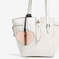 3D HEART BAG CHARM